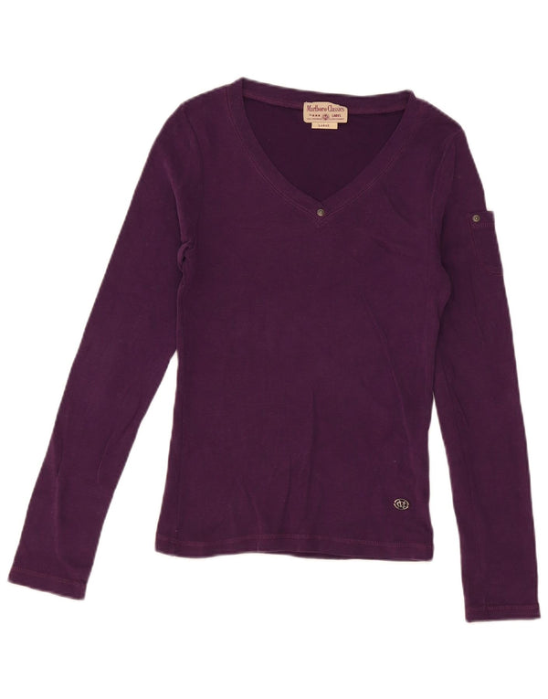 Marlboro Classics - Camiseta de manga larga para mujer (talla 40), color morado