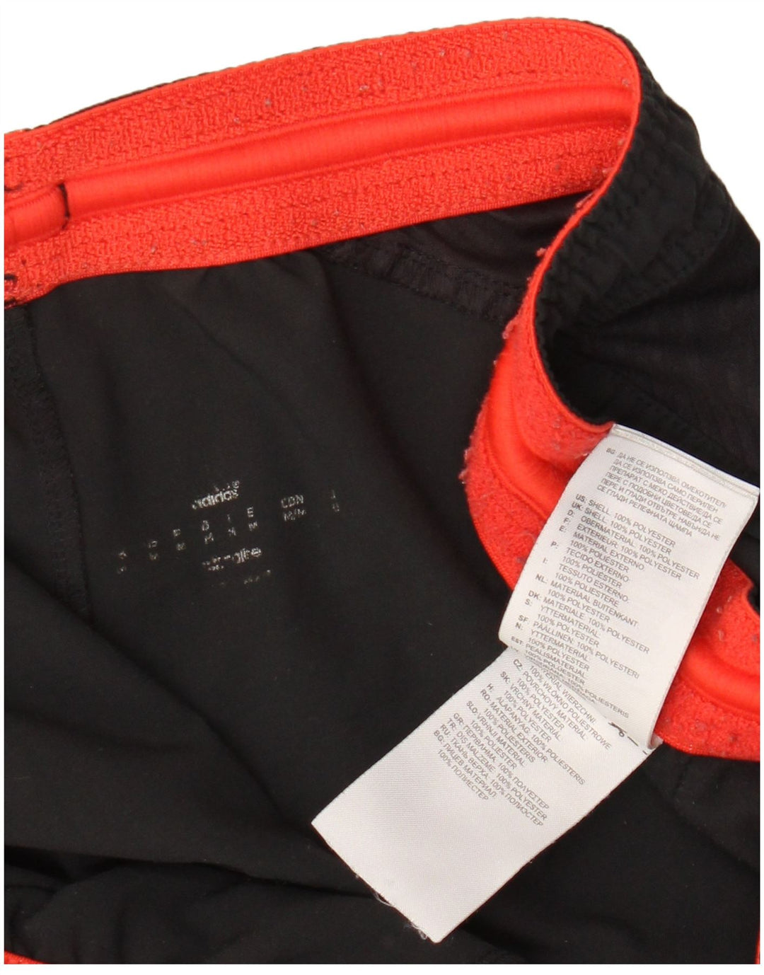 Adidas Mens Climalite Sport Shorts Medio Negro Poliéster