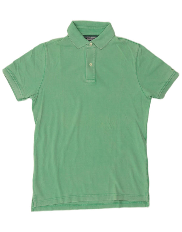 Tommy Hilfiger Polo Slim Fit De Algodón Verde Medio Hombre