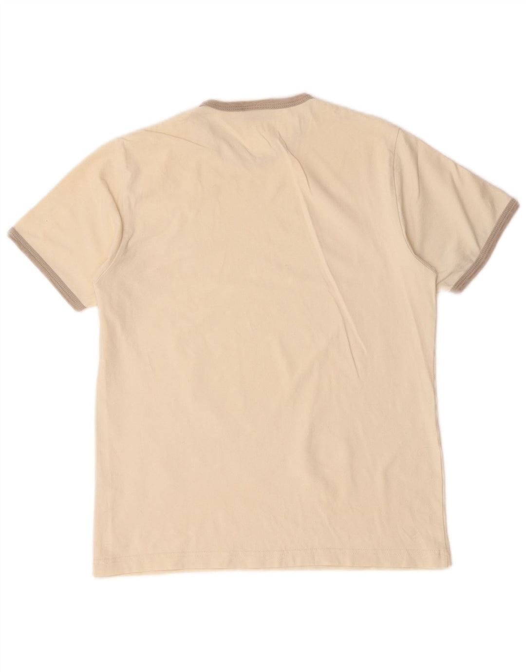 Replay Camiseta para mujer Top UK 12 Medium Off White