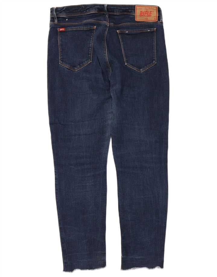 Vaqueros ajustados para mujer Rifle W32 L25 Algodón azul