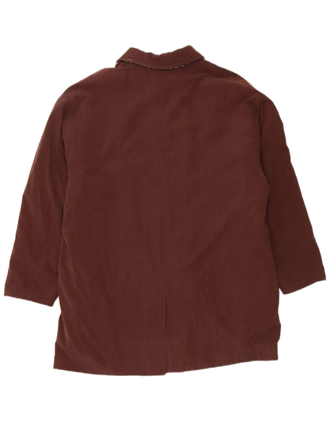 Aquascutum Abrigo extragrande Gore-Tex para mujer UK 44 Poliéster marrón medio