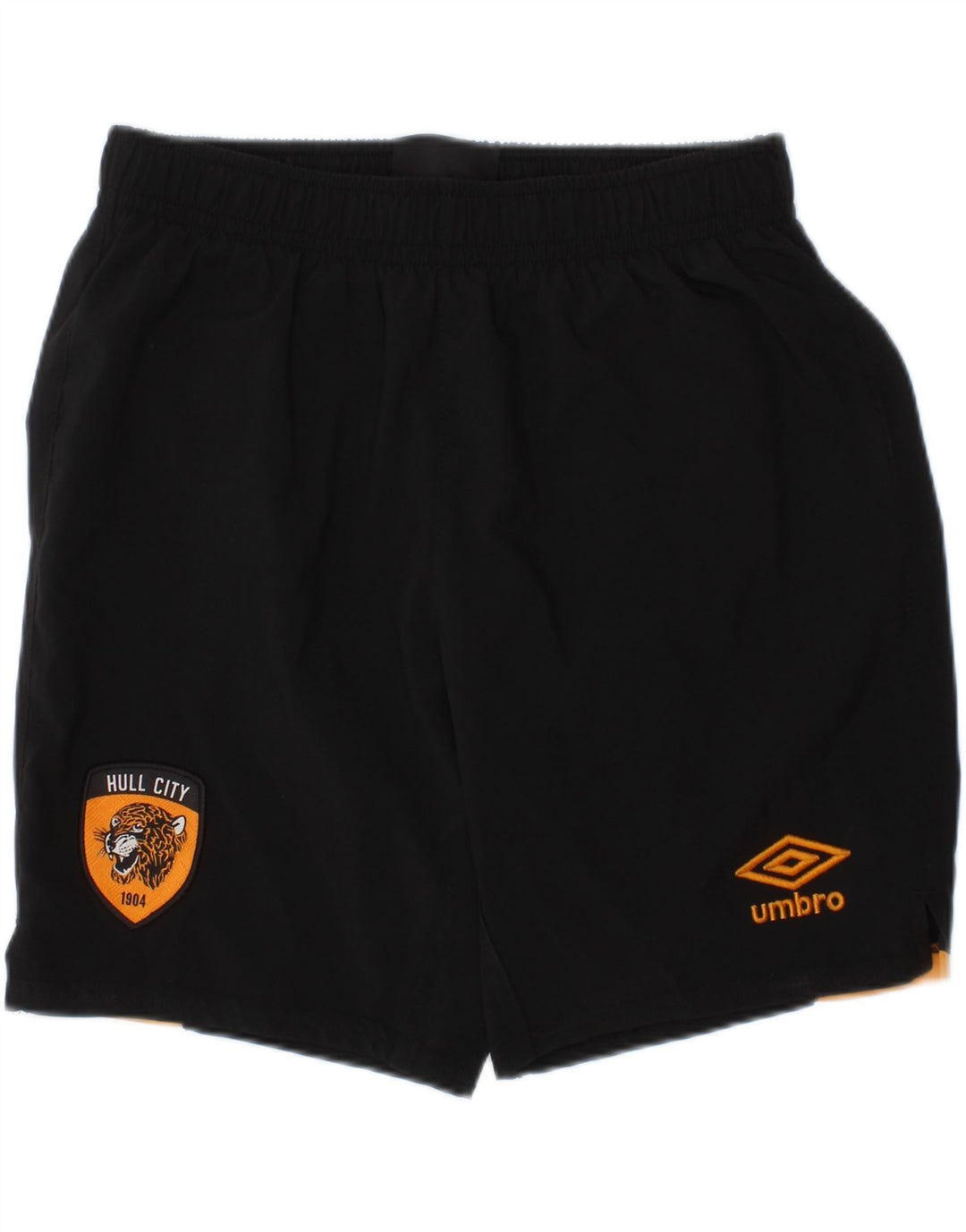 UMBRO Shorts deportivos para niño 8-9 años Negro Poliéster
