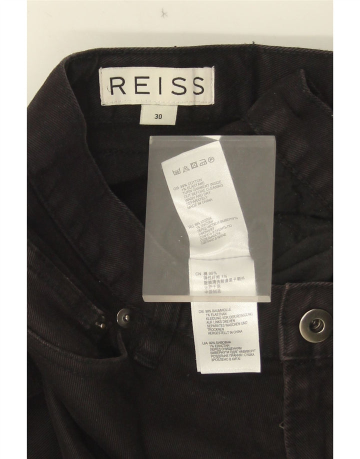 Vaqueros ajustados con chaqueta para mujer Reiss W30 L33 Algodón negro