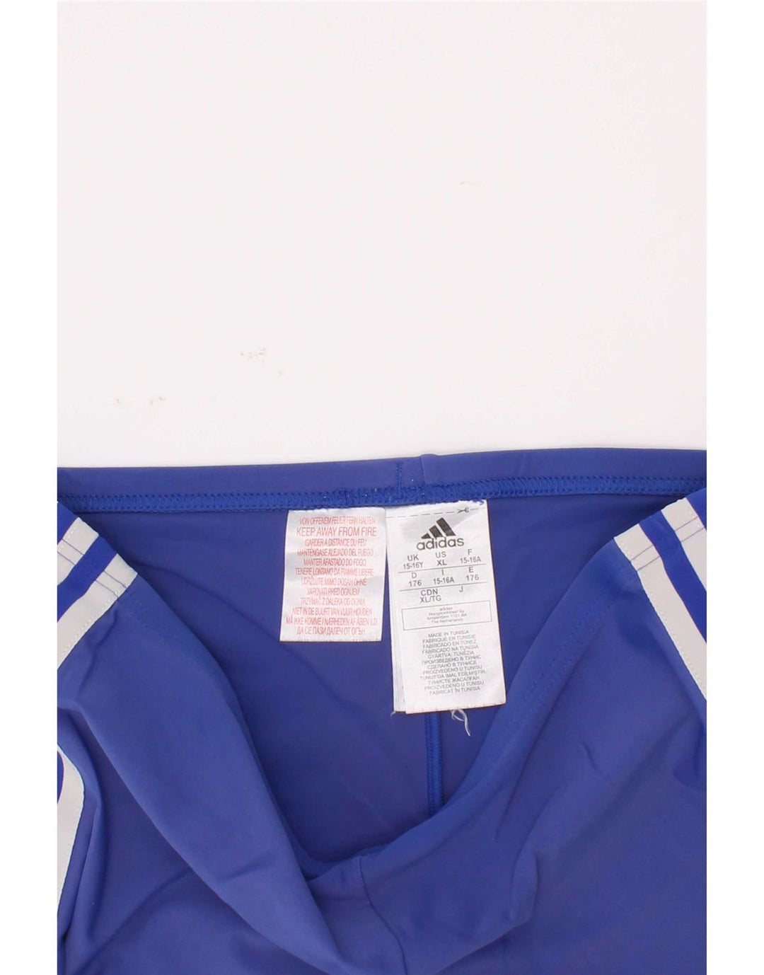 Pantalón corto deportivo Adidas Niña 15-16 años Azul Poliéster