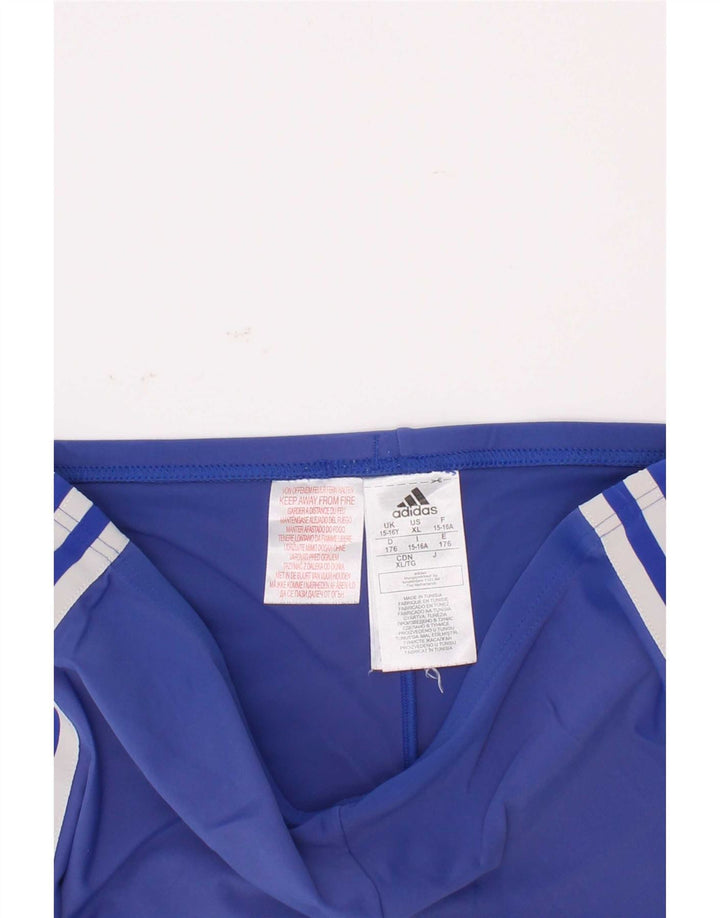 Pantalón corto deportivo Adidas Niña 15-16 años Azul Poliéster