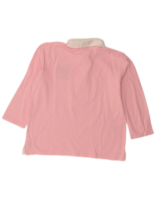 Ralph Lauren Polo de rugby gráfico para mujer Reino Unido 46 Grande Color rosa