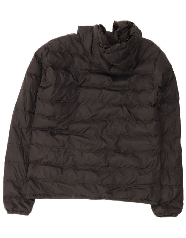 Chaqueta acolchada con capucha para hombre Mountain Warehouse UK 38 Medium Nylon negro