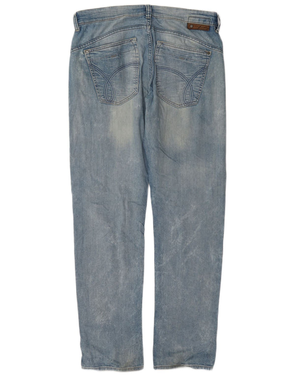 Calvin Klein Jeans rectos para hombre W32 L34 Algodón azul