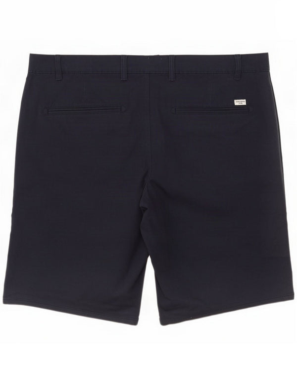 Jack & Jones Pantalones cortos chinos para hombre 4XL W50 Azul marino Algodón