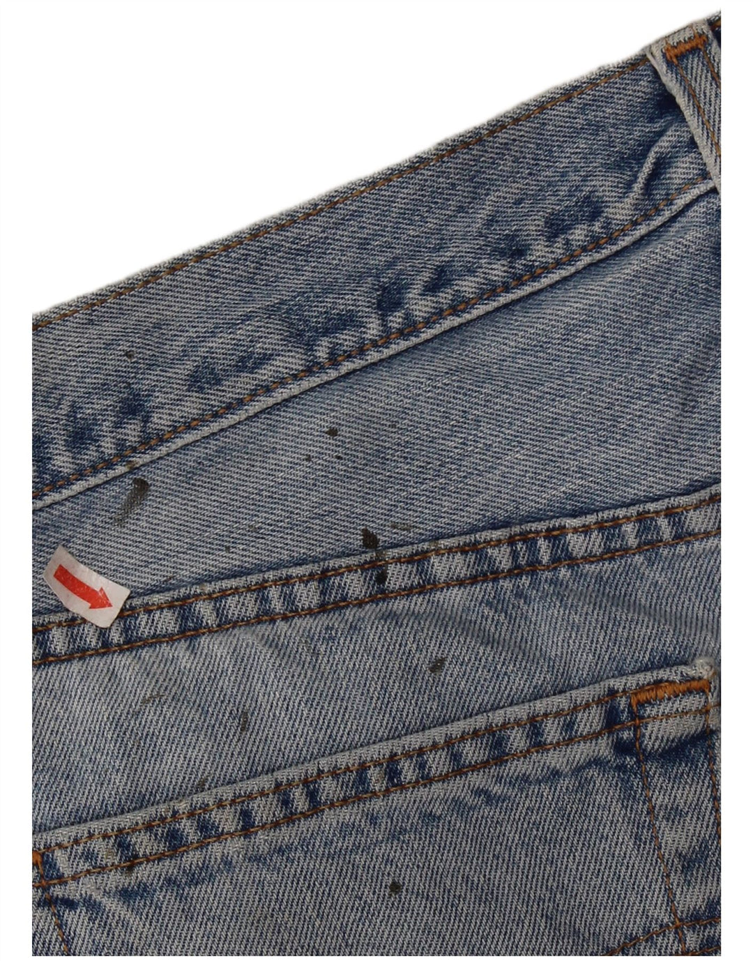 LEVI'S Mens 501 pantalones cortos de mezclilla W36 algodón azul grande