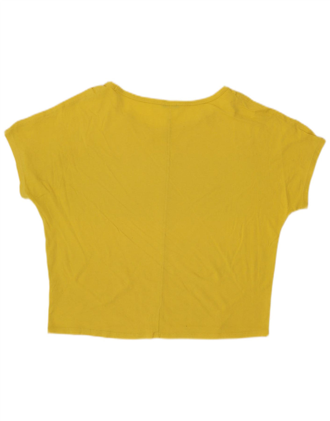 BENETTON Blusa estampada para mujer UK 46 L Amarillo