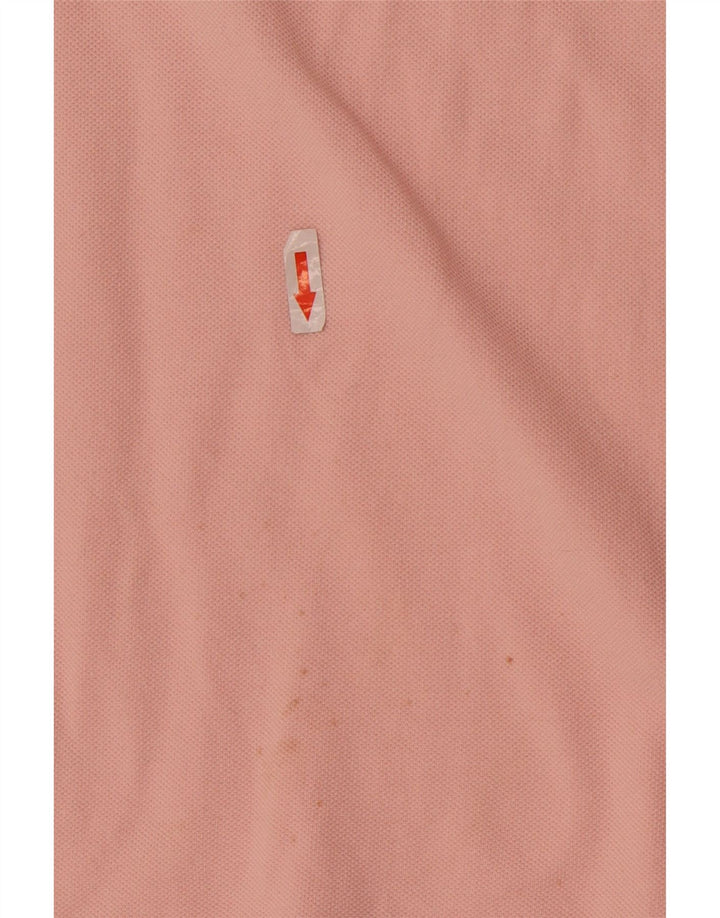Polo Lacoste para hombre talla 5 grande algodón rosa