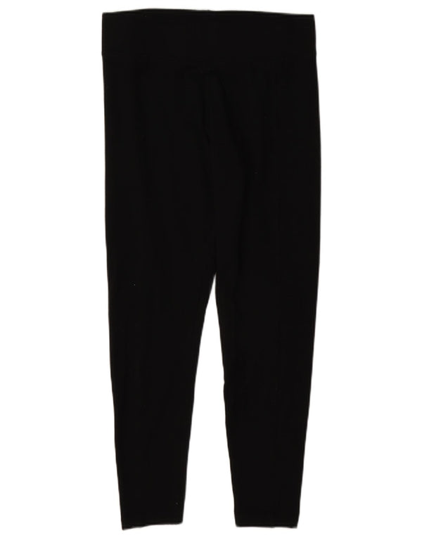 Marks & Spencer Leggings cortos para mujer UK 10 Small Poliéster negro
