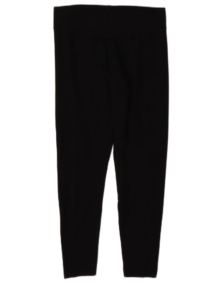 Marks & Spencer Leggings cortos para mujer UK 10 Small Poliéster negro