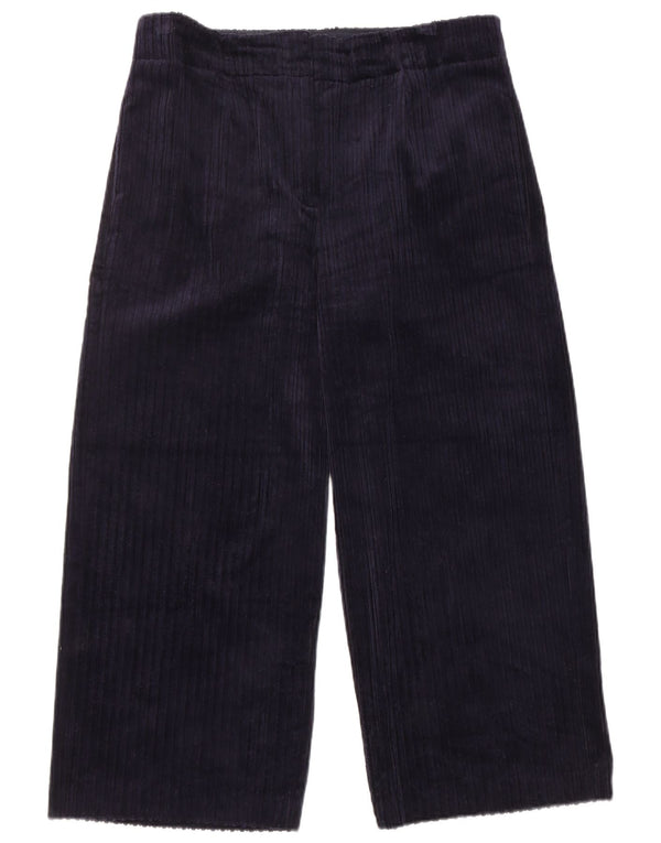 Marks & Spencer Pantalones cortos de pana para mujer UK 40 Large W32 L24 Azul marino