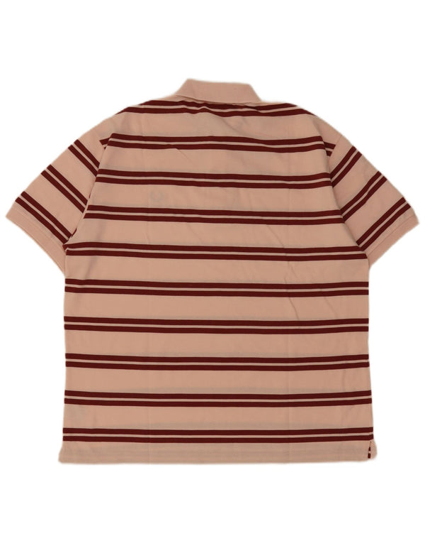 Fred Perry Polo Hombre XL Algodón Rayas Rosa