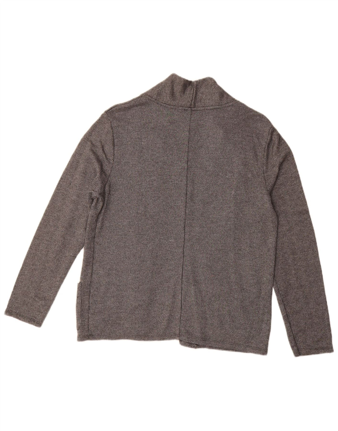 Zara Hombre Cárdigan Suéter Pequeño Gris