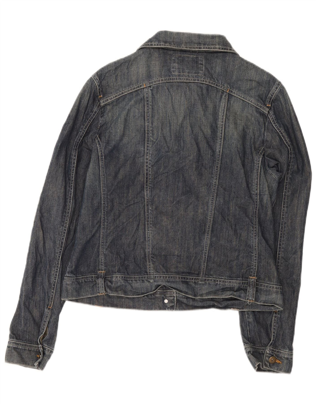 Kiabi - Chaqueta vaquera corta para mujer, talla 40, algodón azul grande