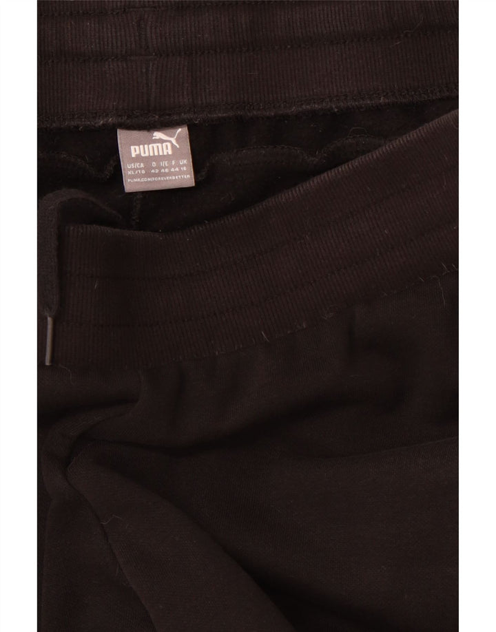 PUMA Pantalones de chándal para mujer Joggers UK 46 Large Black