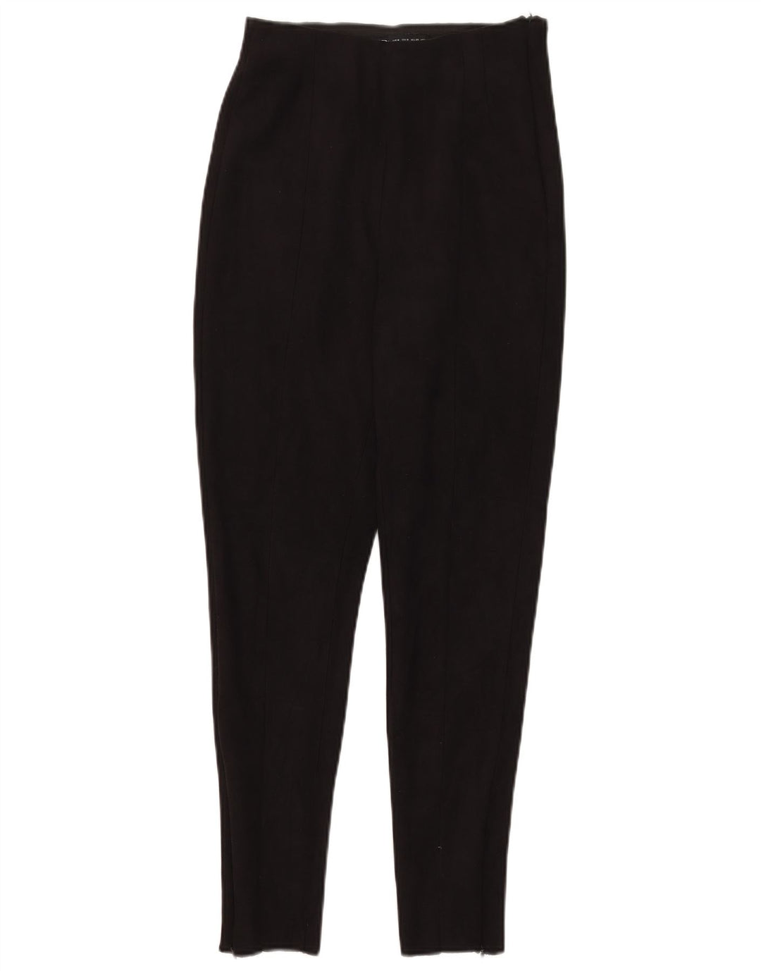 Zara Mujer Pantalones Cortos Slim Medium W28 L26 Negro