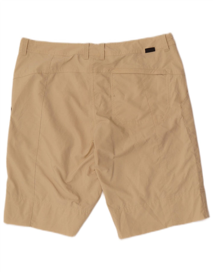 Patagonia Pantalones cortos chinos para mujer US 8 Medium W32 Beige Nylon
