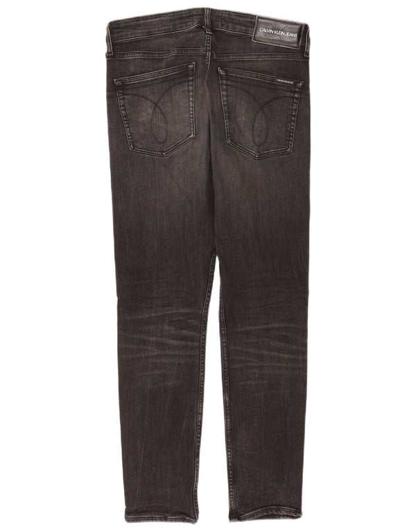 Calvin Klein Jeans cónicos para hombre W30 L30 Algodón negro