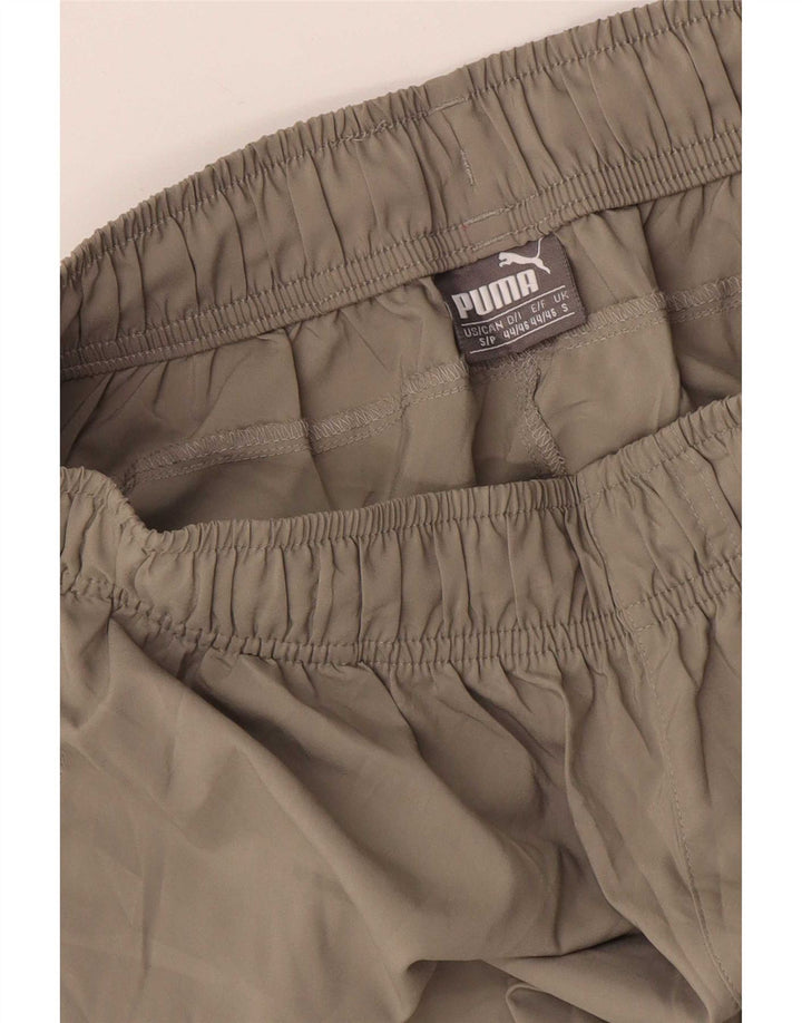 Puma Pantalones cortos deportivos para hombre pequeño caqui