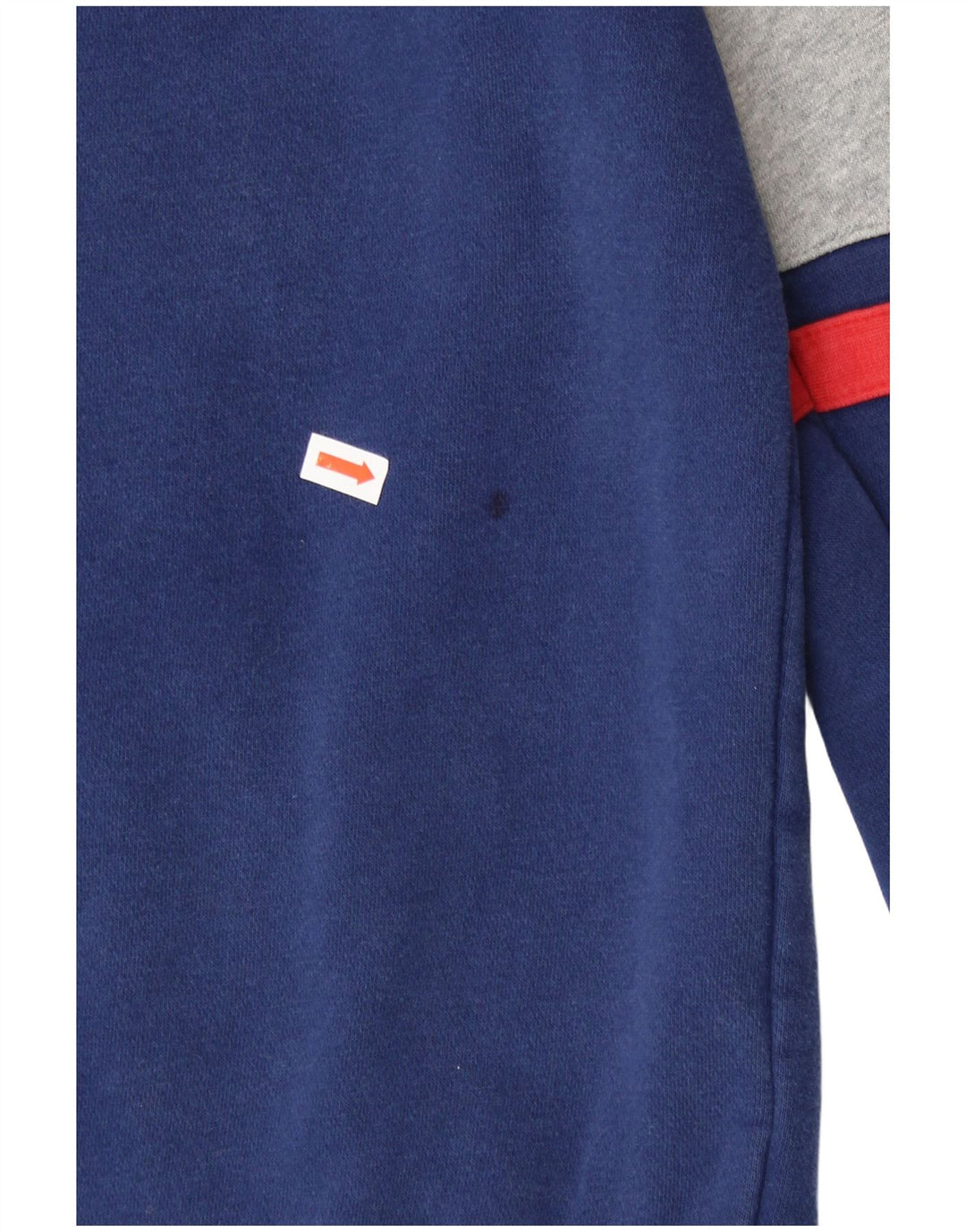 Nike Boys Air Zip Sudadera con capucha 13-14 años XL Azul Colorblock Algodón