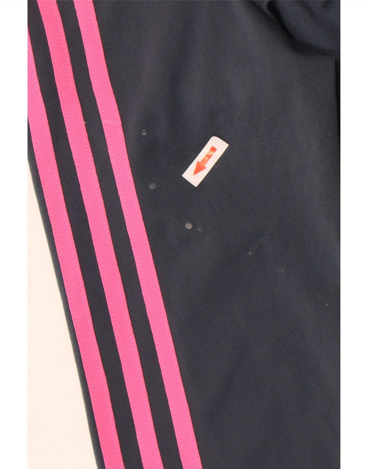 Adidas - Chaqueta de chándal para mujer, talla 38, poliéster gris pequeño