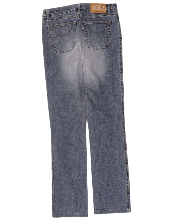 Vaqueros Rectos Mujer Jeckerson W30 L31 Algodón Azul