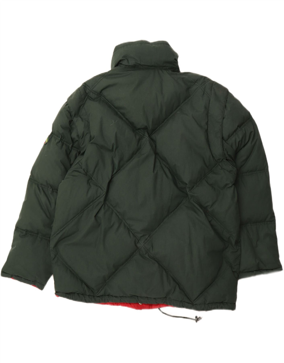 DIADORA Chaqueta Acolchada Reversible de Corte Suelto para Mujer UK 46 Large Red