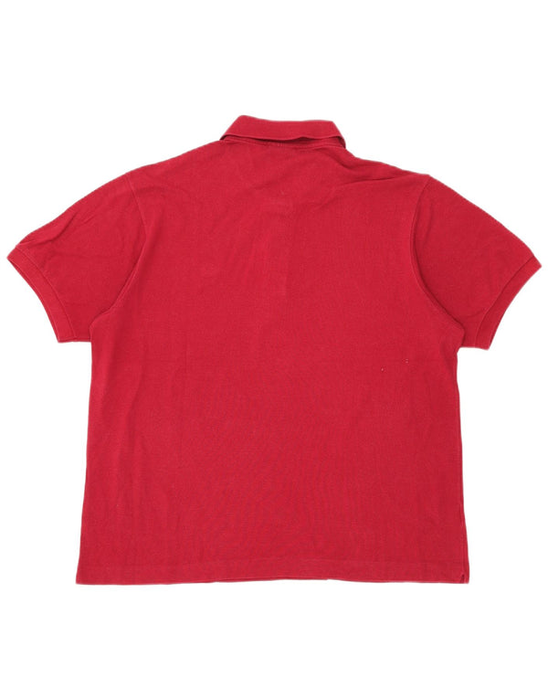 Polo LACOSTE para hombre talla 6 XL Rojo