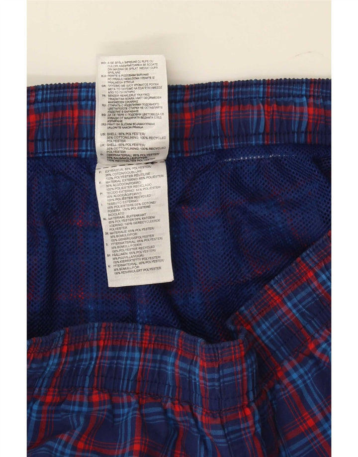 Adidas - Pantalones cortos deportivos para hombre, tamaño mediano, azul marino, poliéster