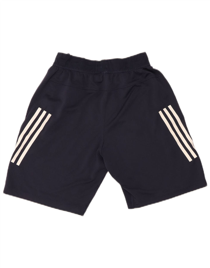 Adidas Pantalón Corto Deportivo Niño 7-8 Años Azul Marino Poliéster