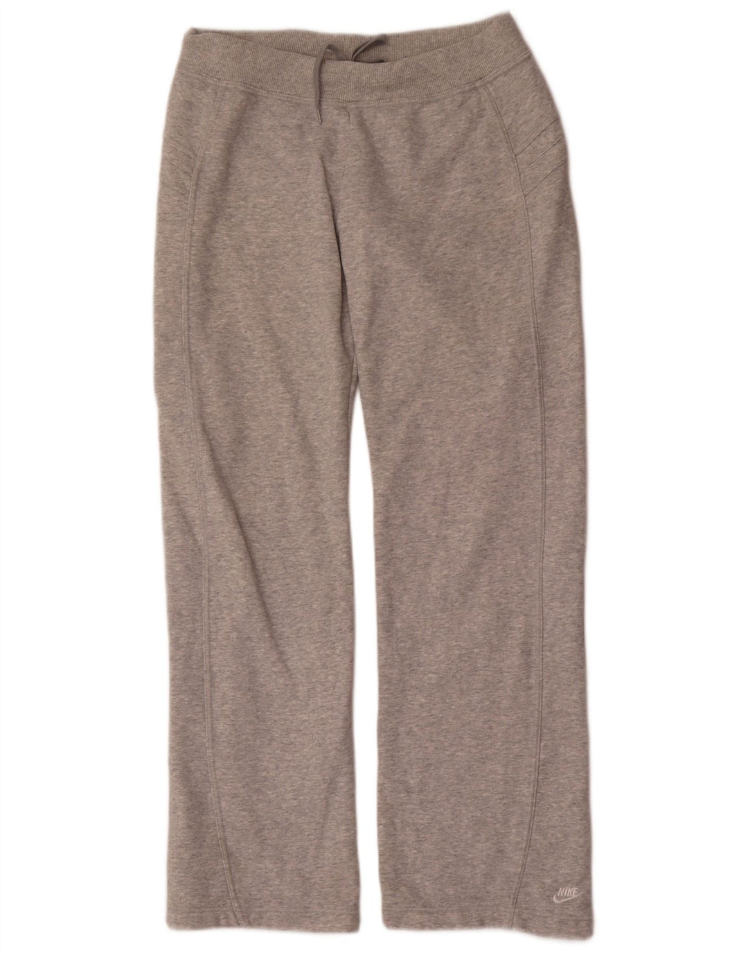 Pantalones de chándal Nike para mujer US 8/10 Algodón moteado gris medio