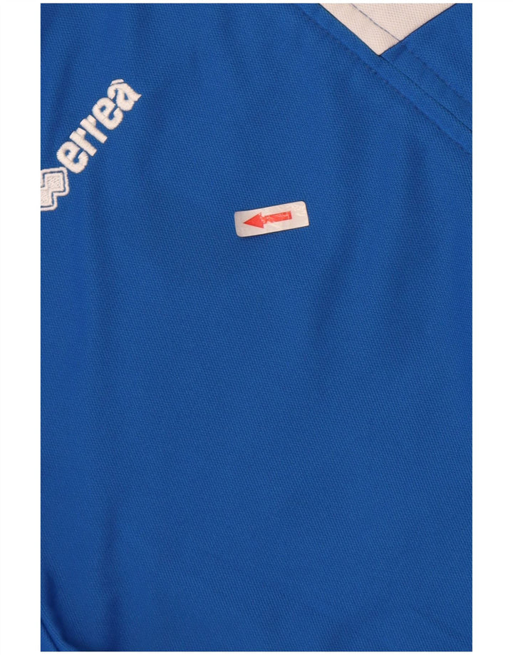 Errea Hombre Chándal Top Chaqueta 3XL Azul Colorblock Poliéster