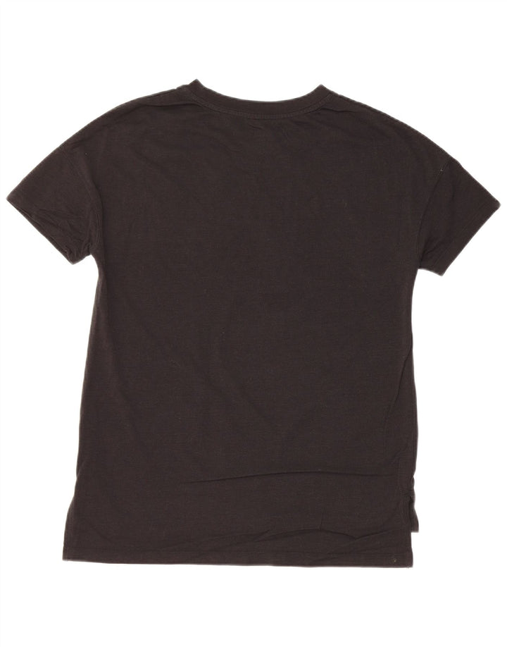 NIKE Camiseta gráfica para hombre, talla pequeña, negra