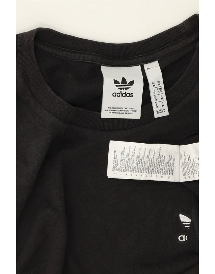 ADIDAS Camiseta Hombre Top Medium Negro Algodón
