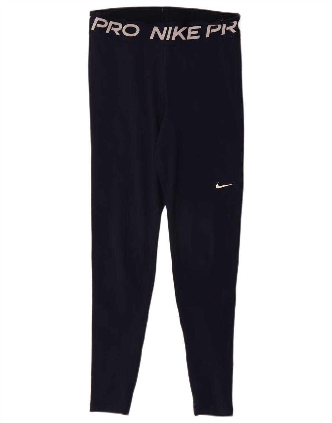 Nike - Leggings gráficos Dri Fit para mujer, talla 40, poliéster, color azul marino mediano