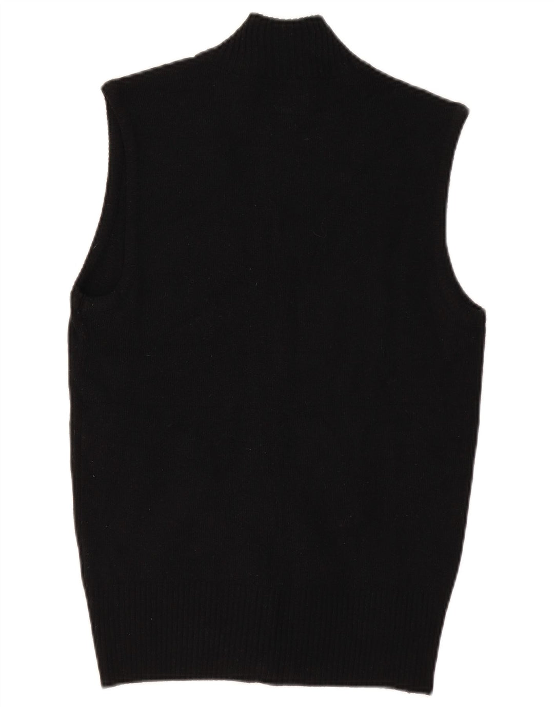 Energie Suéter Cárdigan Sin Mangas para Mujer Reino Unido 12 Medio Negro Acrílico