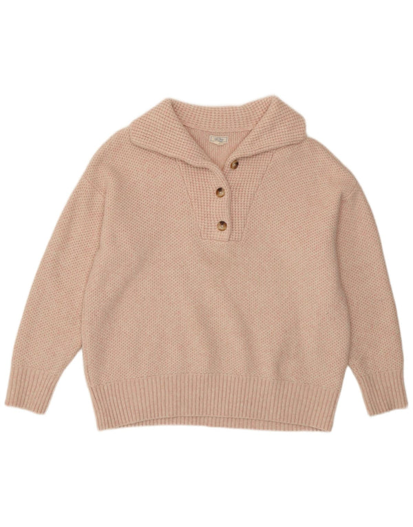 Suéter tipo jersey con cuello tipo polo para mujer de Fat Face UK 40 XL Acrílico rosa