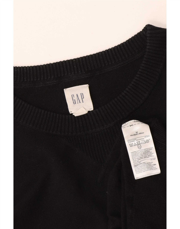 Gap Jersey De Cuello Redondo Para Hombre Jersey Pequeño De Algodón Negro