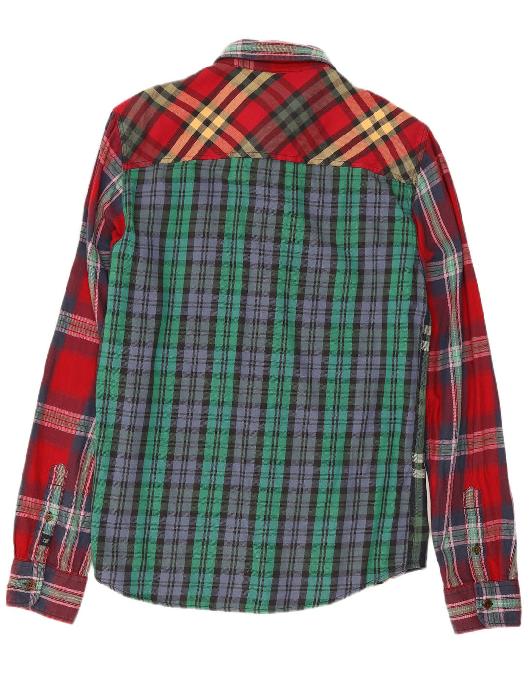 Camisa De Franela Mediana De Algodón A Cuadros Multicolor Scotch & Soda Hombre