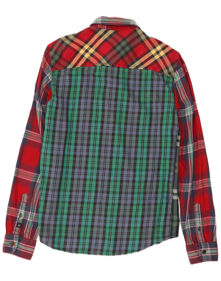 Camisa De Franela Mediana De Algodón A Cuadros Multicolor Scotch & Soda Hombre