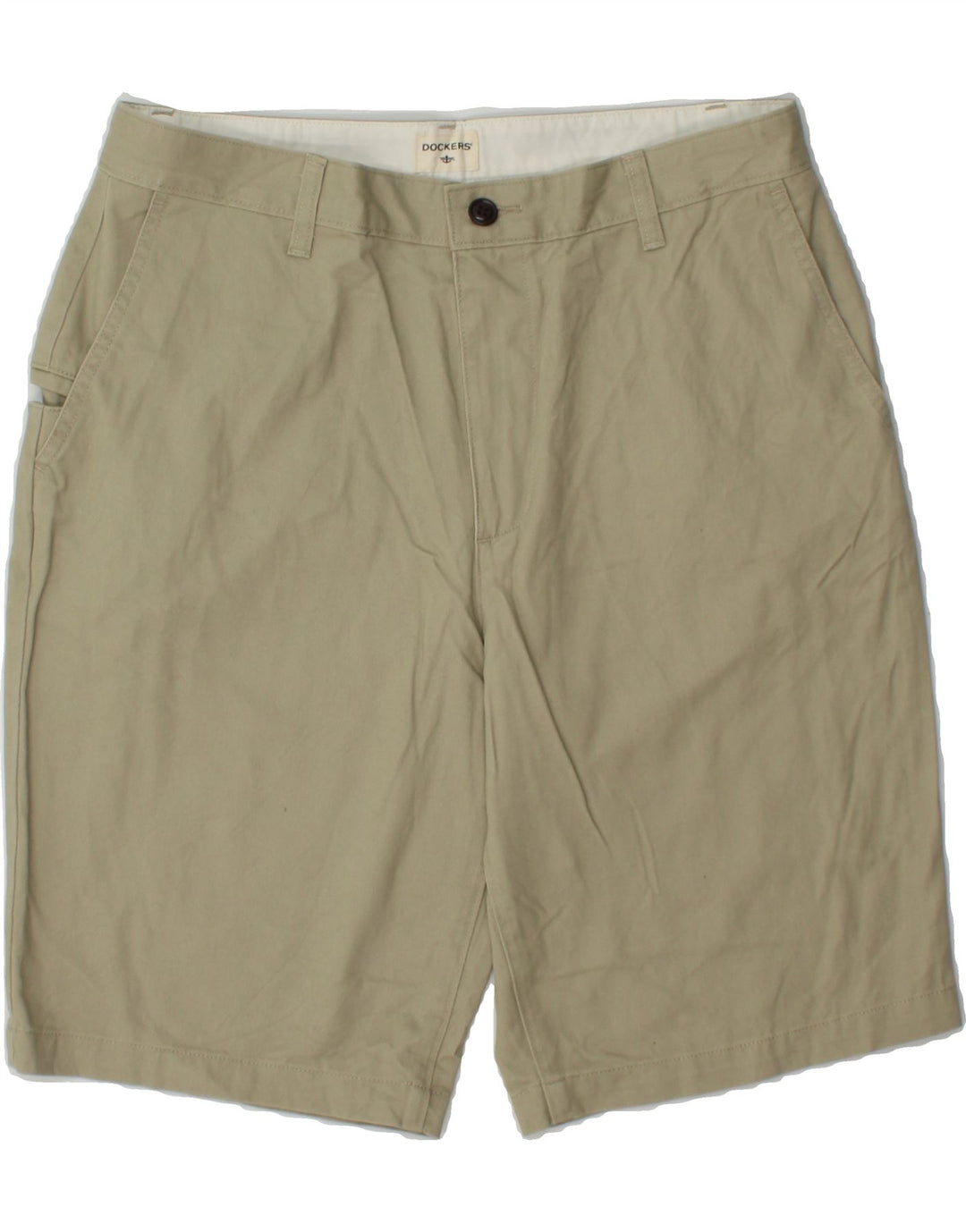DOCKERS Mens Cargo Shorts W32 Medium Beige Cotton Vintage Dockers and Second-Hand Dockers from Messina Hembry 