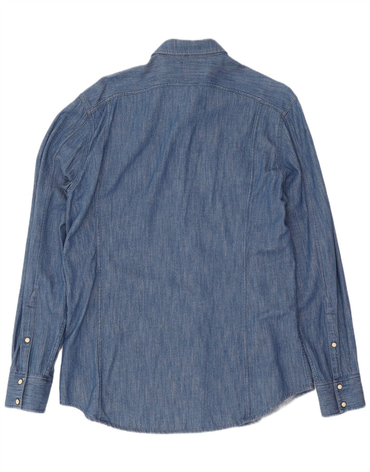 G-Star Camisa Vaquera Grande De Algodón Azul Para Hombre