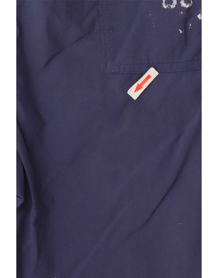 Shorts De Natación Tommy Hilfiger Hombre Graphic Cargo Azul Marino Medio