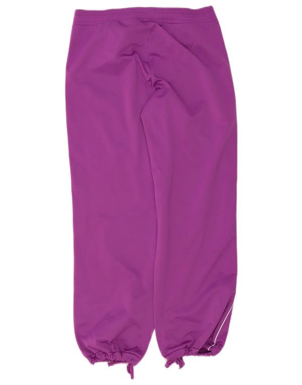Puma Mujer Chándal Pantalones Joggers UK 12 Mediano Púrpura