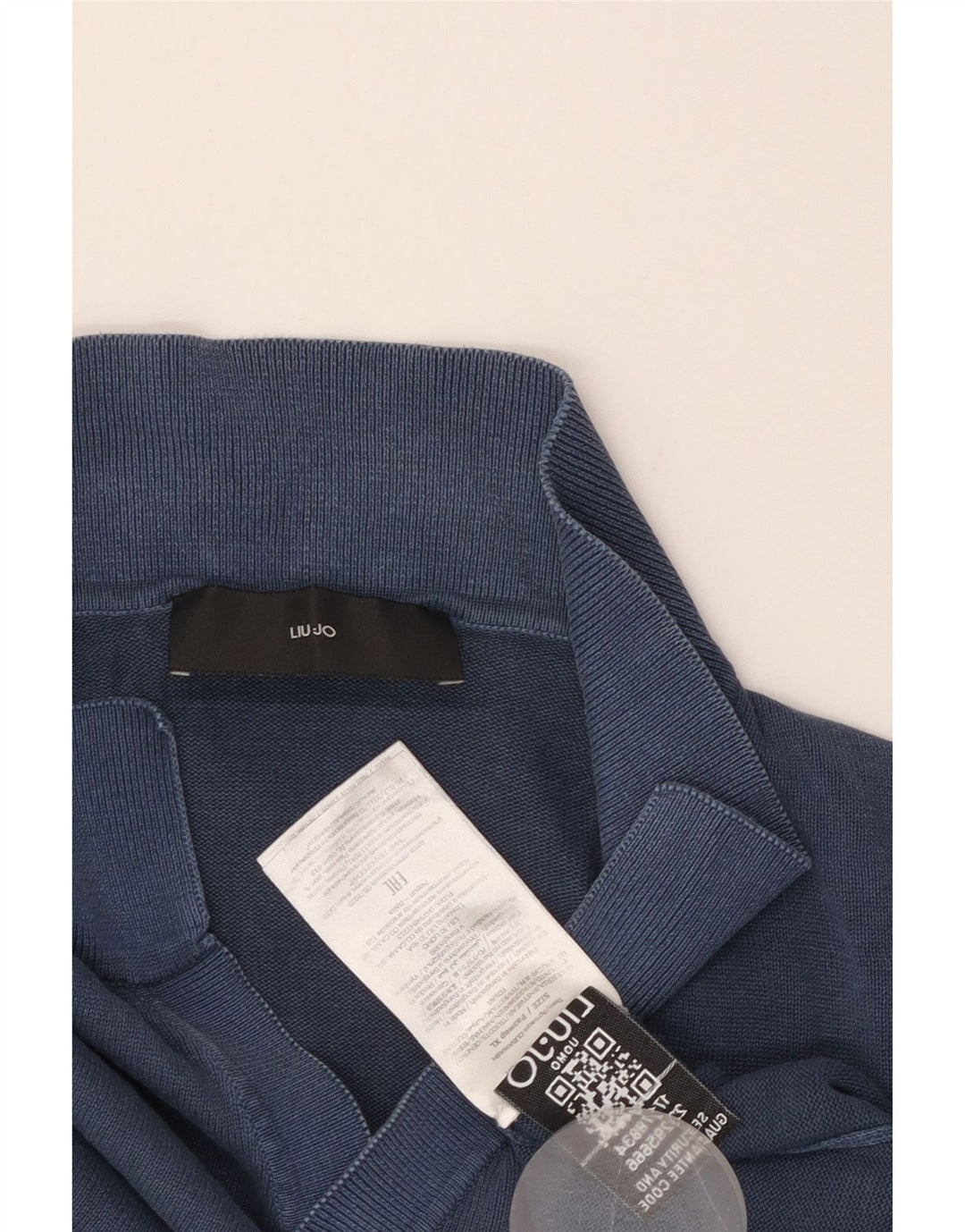 LIU JO Polo Hombre XL Azul Marino Algodón